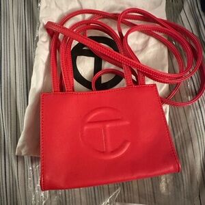 Telfar Small Bag in Red